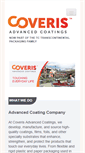 Mobile Screenshot of coverisadvancedcoatings.com